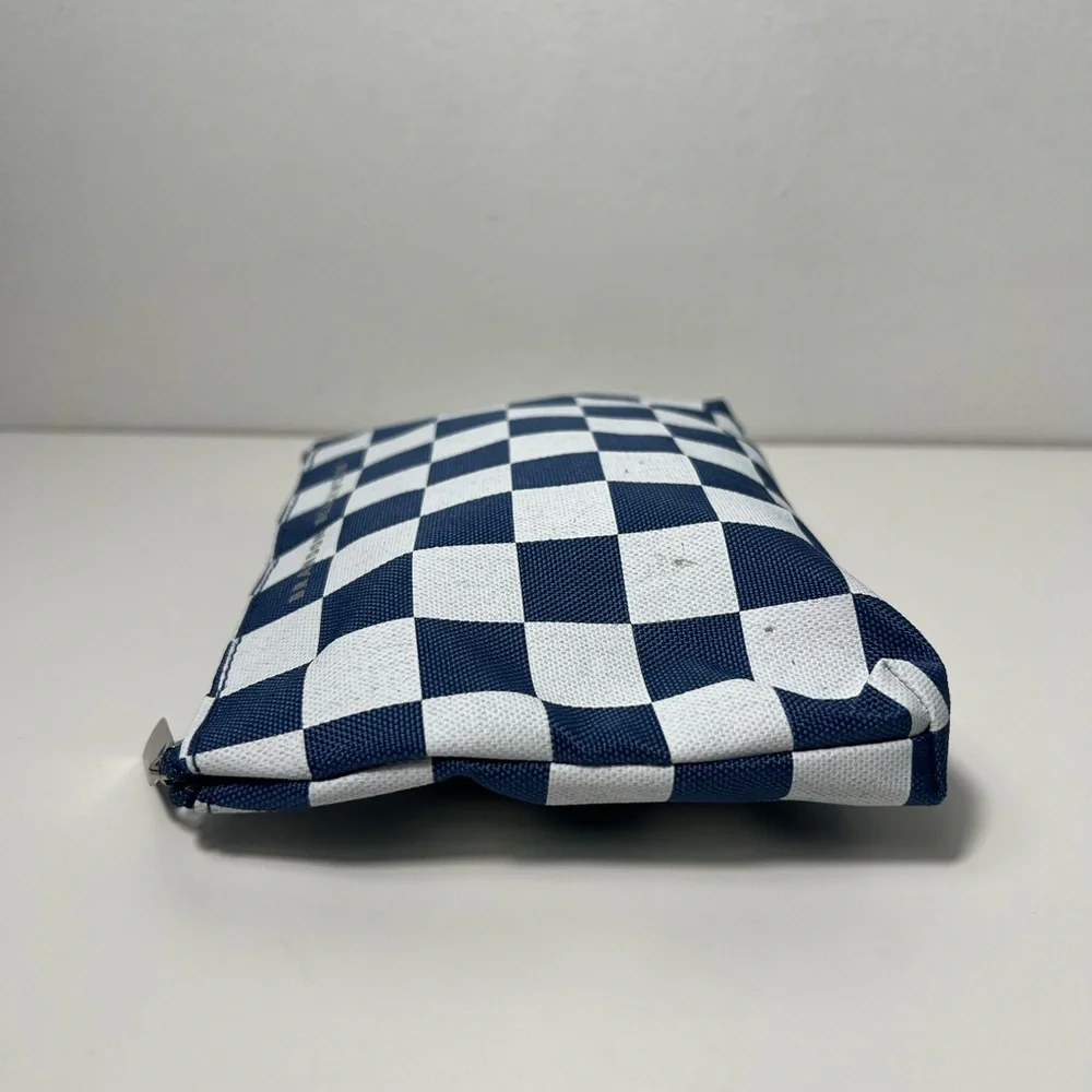 Brandon Blackwood X American Airlines Premium Economy Checkered Amenity Kit Bag